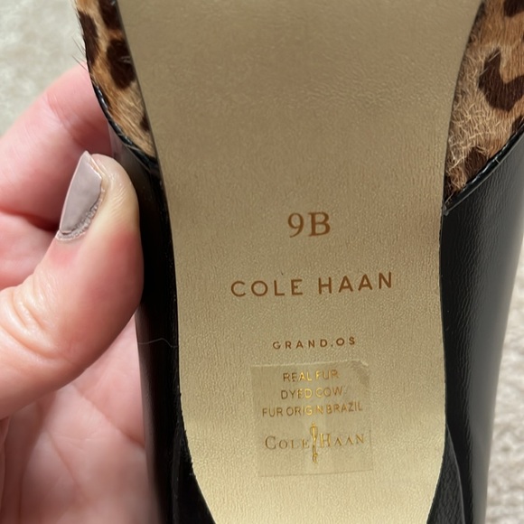 Cole Haan leopard pumps - Picture 3 of 7